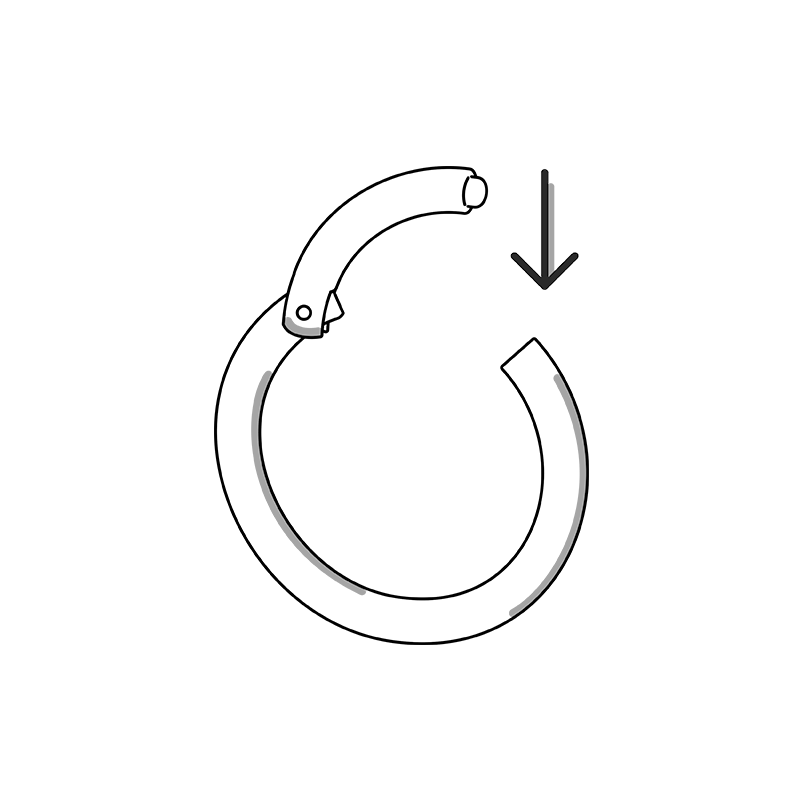 How to Use Hinged Rings