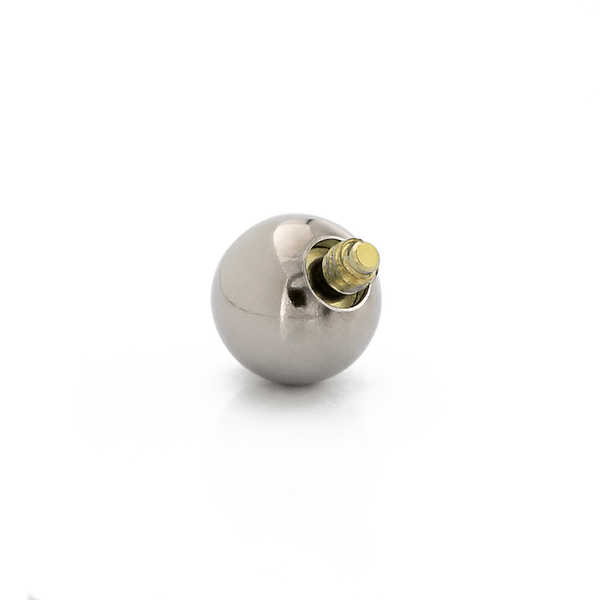 Plain Threaded Ball - Titanium
