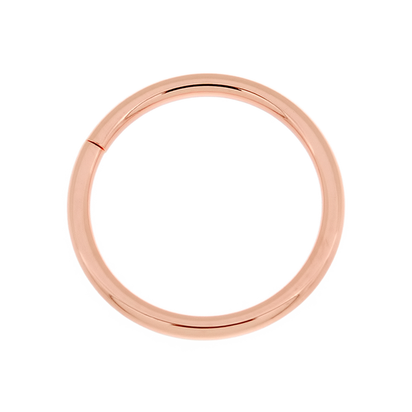 Rose Gold Plain Seam Ring