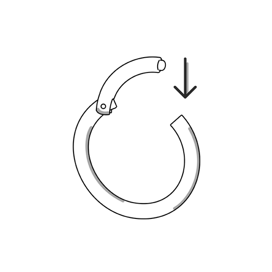 How to Use Hinged Rings