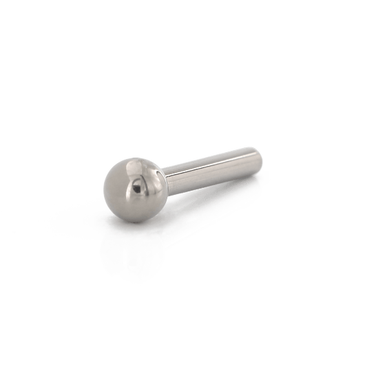 18g Barbell Threadless Post - Titanium