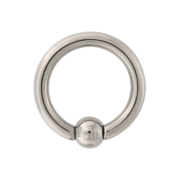 Captive Bead Ring - Titanium - Large Gauge