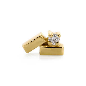 Double Bar and Round Diamond