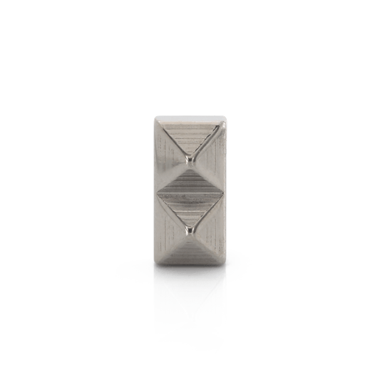Double Stud - Titanium