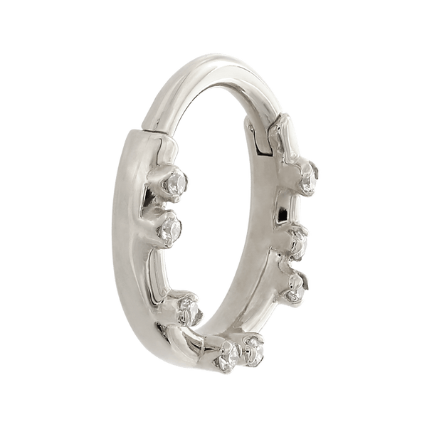 Everythingness Ring Forward Facing - Diamonds