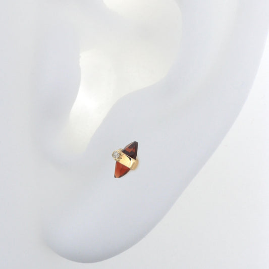 Crystalized w/ DIA - Garnet