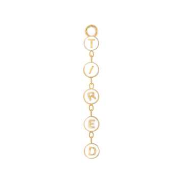 yellow-gold-IYKYK-CHARM_-white-chain-dangle-pin-end-style-fashion-art-body-jewelry-earring-earlobe-helix-cartilage-Pupil-Hall-IRIS-PIERCING-STUDIOS