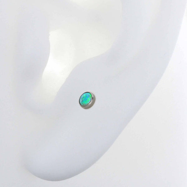 Cabochon - Lime Opal