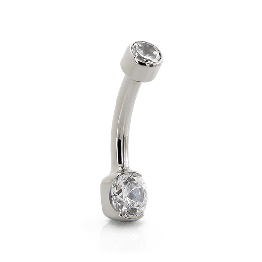 Mini Partial Bezel Navel Curve