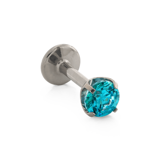 Prong Gem - Mint Green