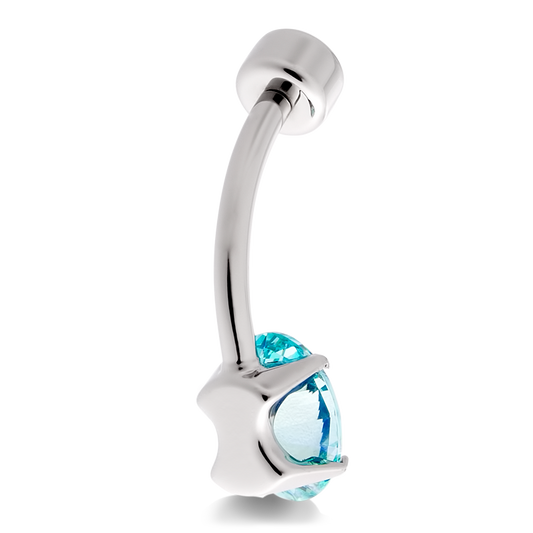 Oval Navel Curve - Mint Green