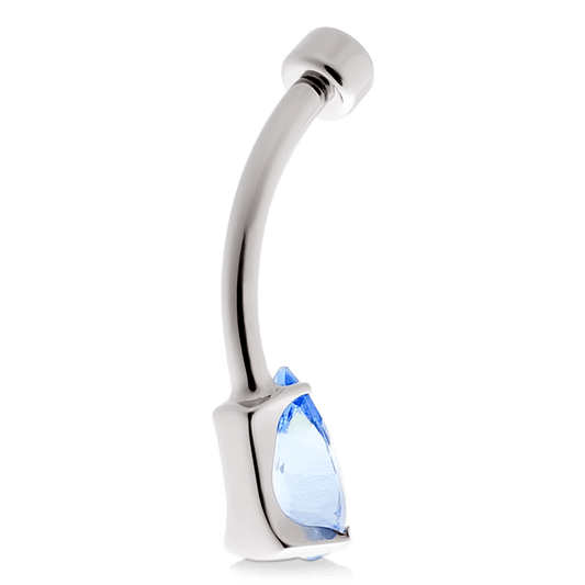 Pear Navel Curve - Arctic Blue