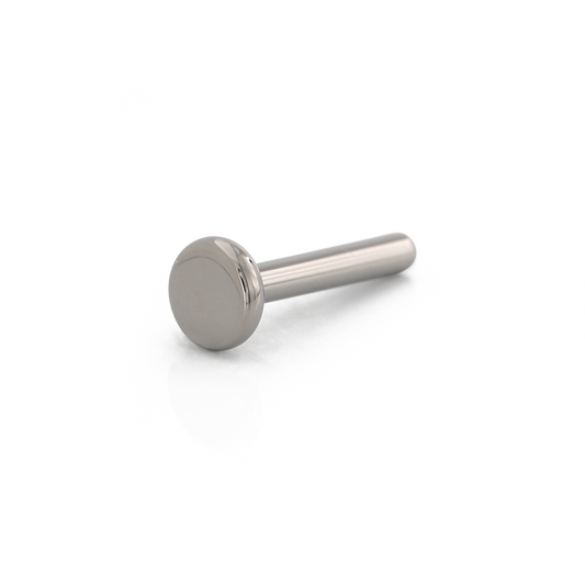 Fixed Disk Flat Backed Post - Threaded