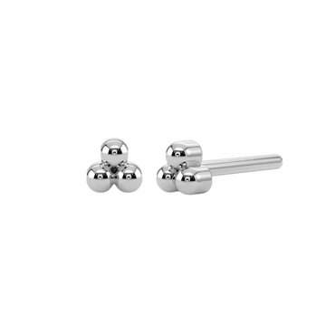 Tria (Tri Bead Cluster) - Titanium