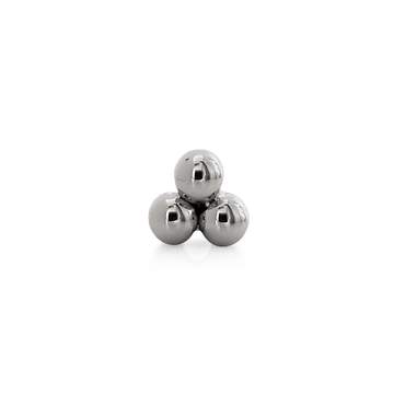 Tria (Tri Bead Cluster) - Titanium
