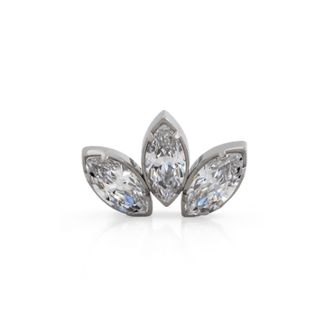 Triple Marquise Fan - Mini - Titanium