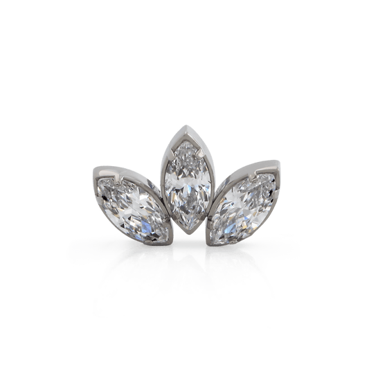 Triple Marquise Fan - Mini - Titanium