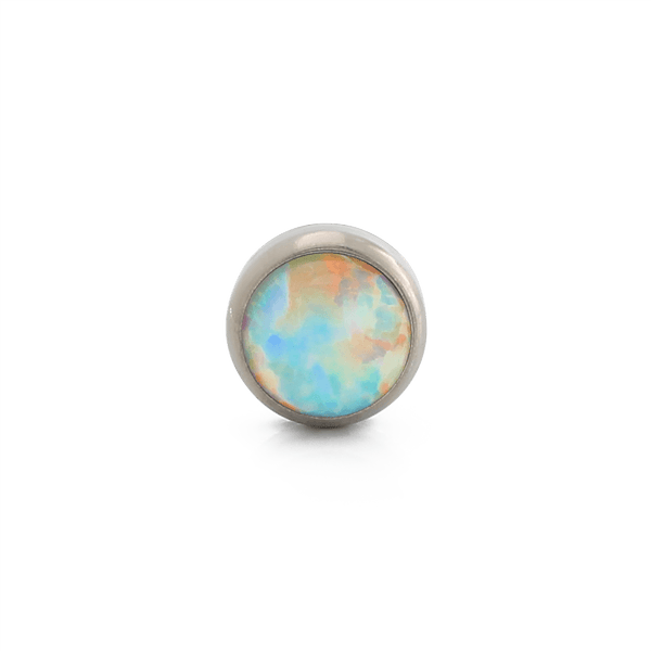 Cabochon - White Opal