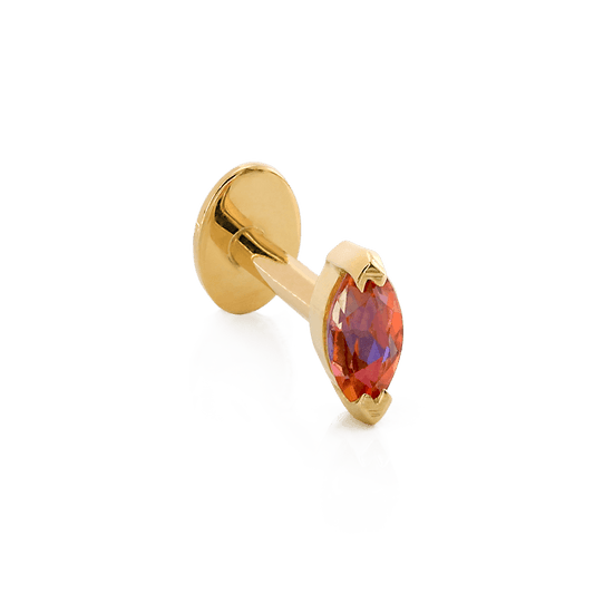 Marquise V-Prong - Threadless