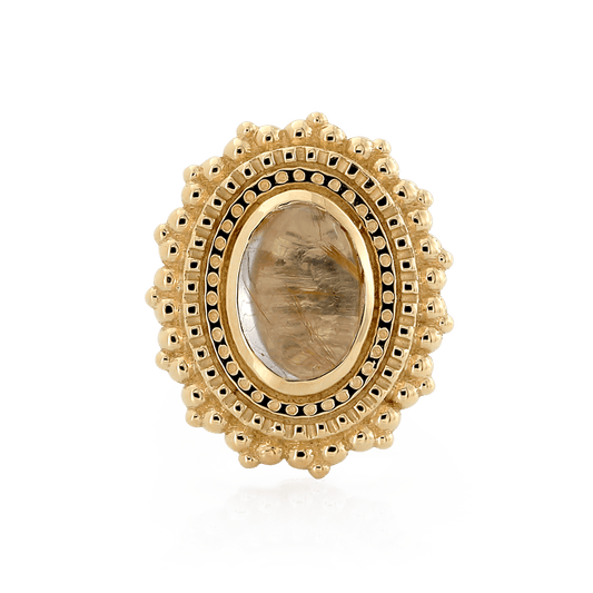 Afghan Oval - Threaded