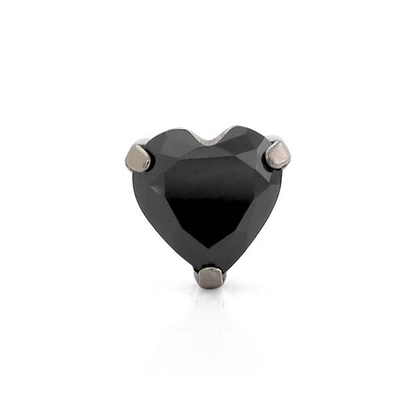 Heart Gem - Titanium