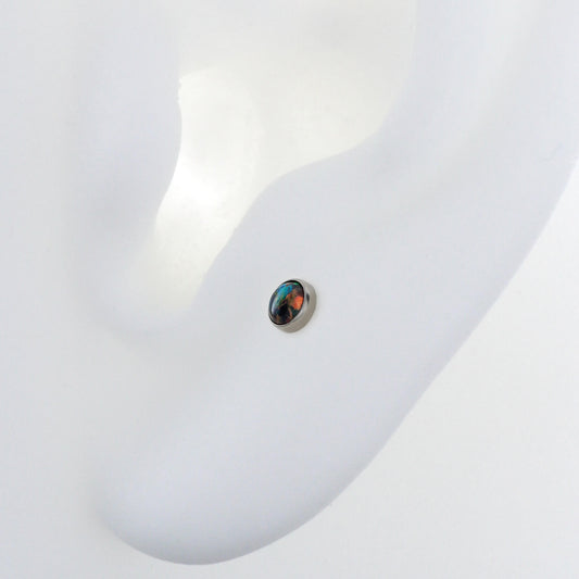 Cabochon - Black Opal