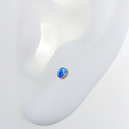 Cabochon - Capri Blue Opal