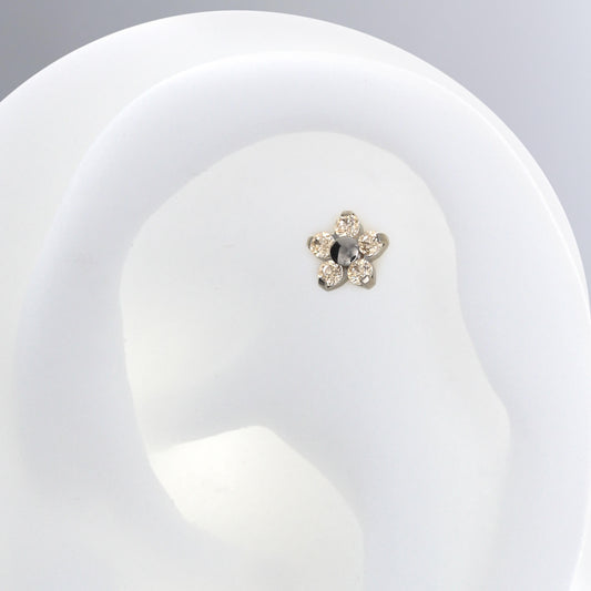 Flower - Champagne CZ