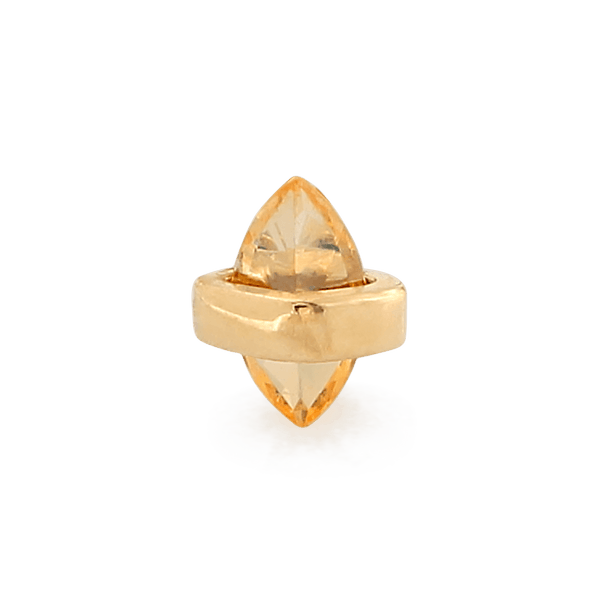 Crystalized - Small - Honey Topaz