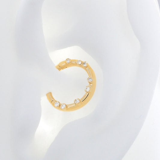 Everythingness Ring - Forward Facing - Diamonds