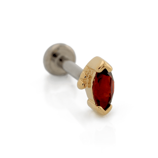 Marquise V-Prong - Threaded