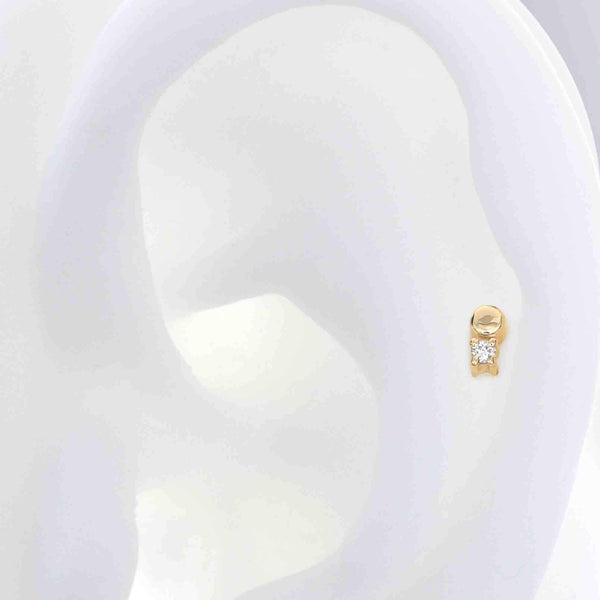Gold Dotted Diamond