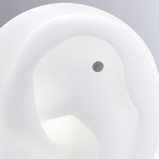 Threadless Textured Disk - Titanium