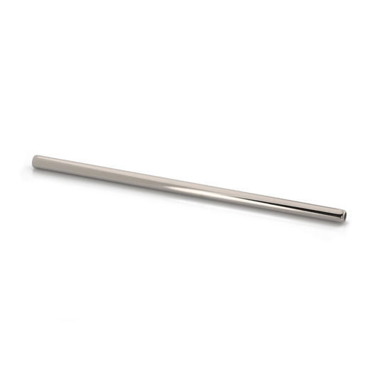 Plain Straight Barbell 1" and longer - Titanium