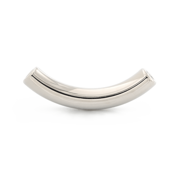 Plain Curved Barbell - Titanium