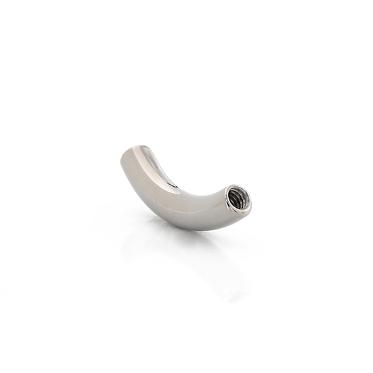 Plain Curved Barbell - Titanium