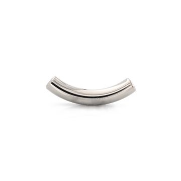 Plain Curved Barbell - Titanium