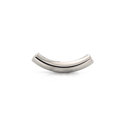 Plain Curved Barbell - Titanium