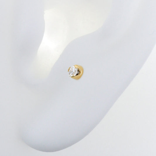 Prong-Set Faceted Gem