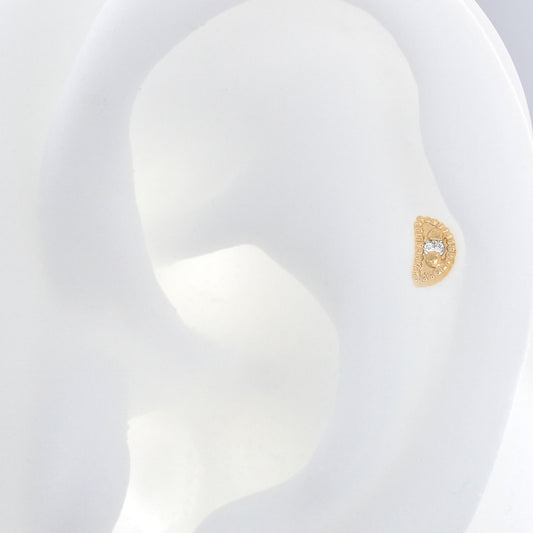 Ribbed Relic Crescent