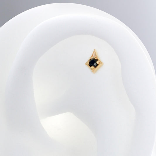 Star Tails - Black CZ