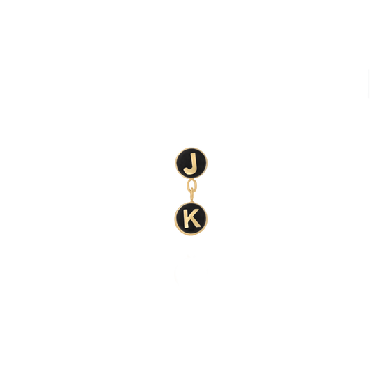 JK black mouthful chain dangle pin end style fashion art body jewelry earring earlobe helix cartilage Pupil Hall IRIS PIERCING STUDIOS