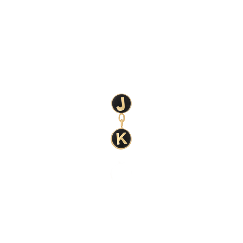 JK black mouthful chain dangle pin end style fashion art body jewelry earring earlobe helix cartilage Pupil Hall IRIS PIERCING STUDIOS