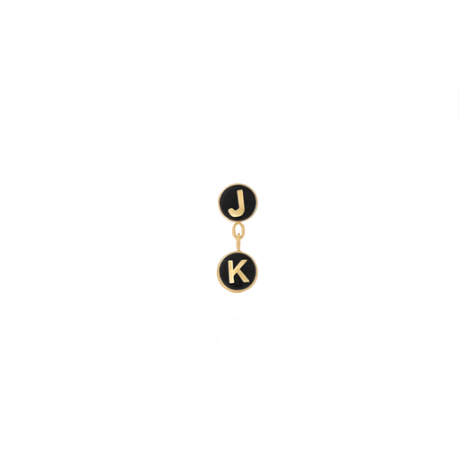 JK black mouthful chain dangle pin end style fashion art body jewelry earring earlobe helix cartilage Pupil Hall IRIS PIERCING STUDIOS