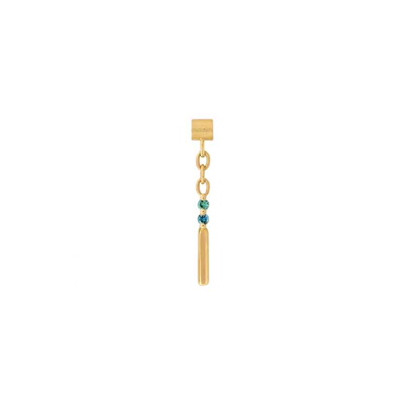 Sticks and Stones End single strand Tsavorite and Blue-diamondsingle strand pin end dangle style fashion art body jewelry earring earlobe helix cartilage nose nostril conch helix tragus gemstones Pupil Hall IRIS PIERCING STUDIOS