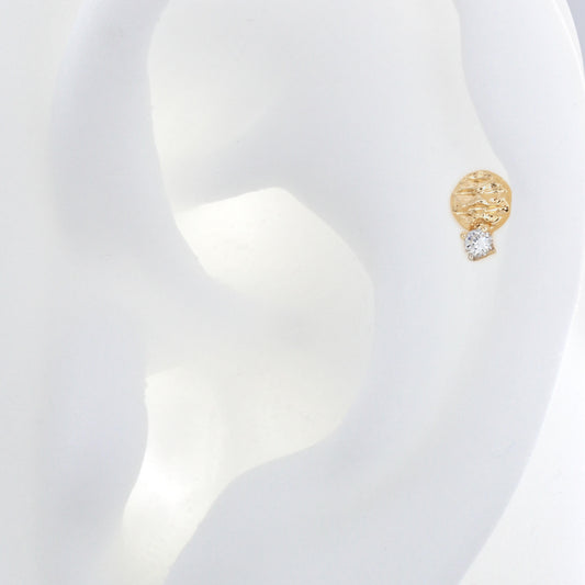 Hammered Disk Diamond