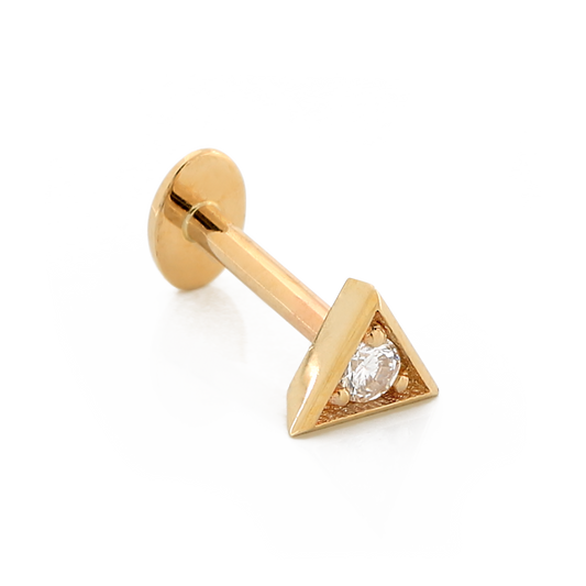 Prong Triangle Diamond