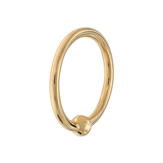 Gold Fixed Bead Ring (FBR)