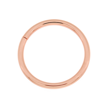 Rose Gold Plain Seam Ring