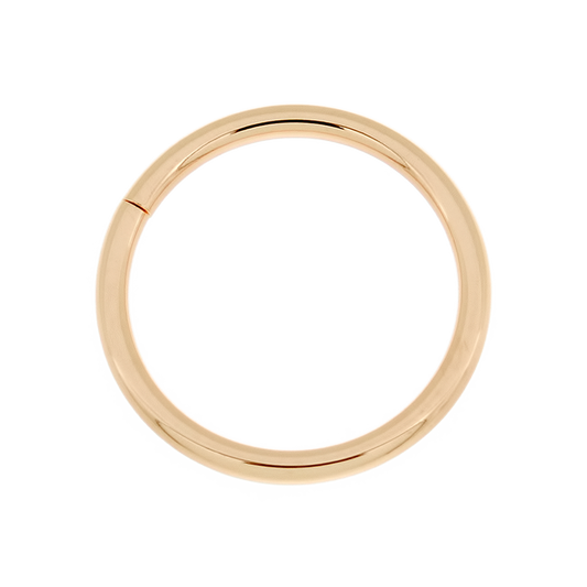 Yellow Gold Plain Seam Ring